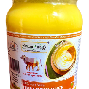 Naturapure Best Quality 100% Pure Desi Cow (with hump) Ghee 500ML